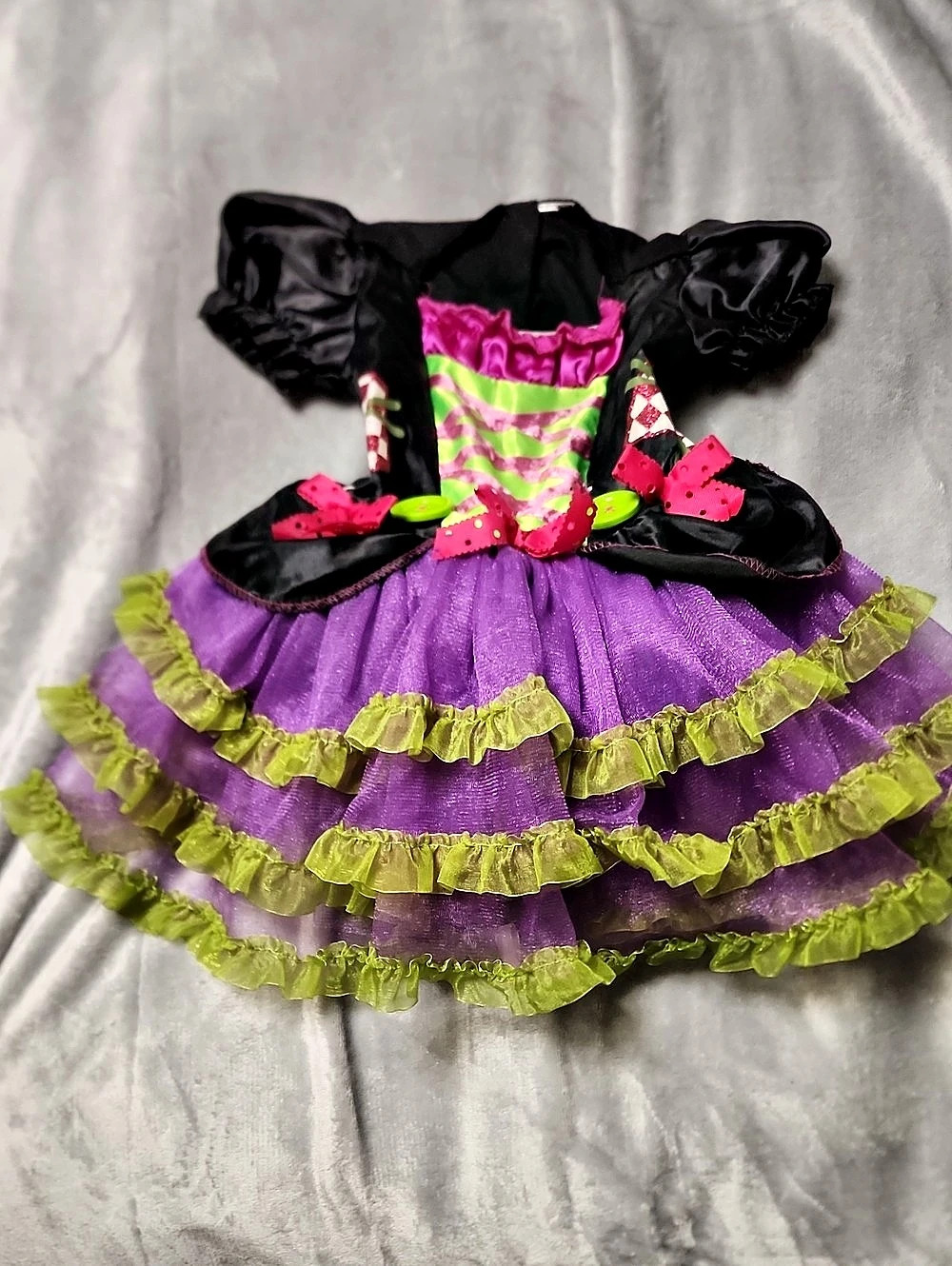 Colorful Fairy Witch Costume Dress Size XS